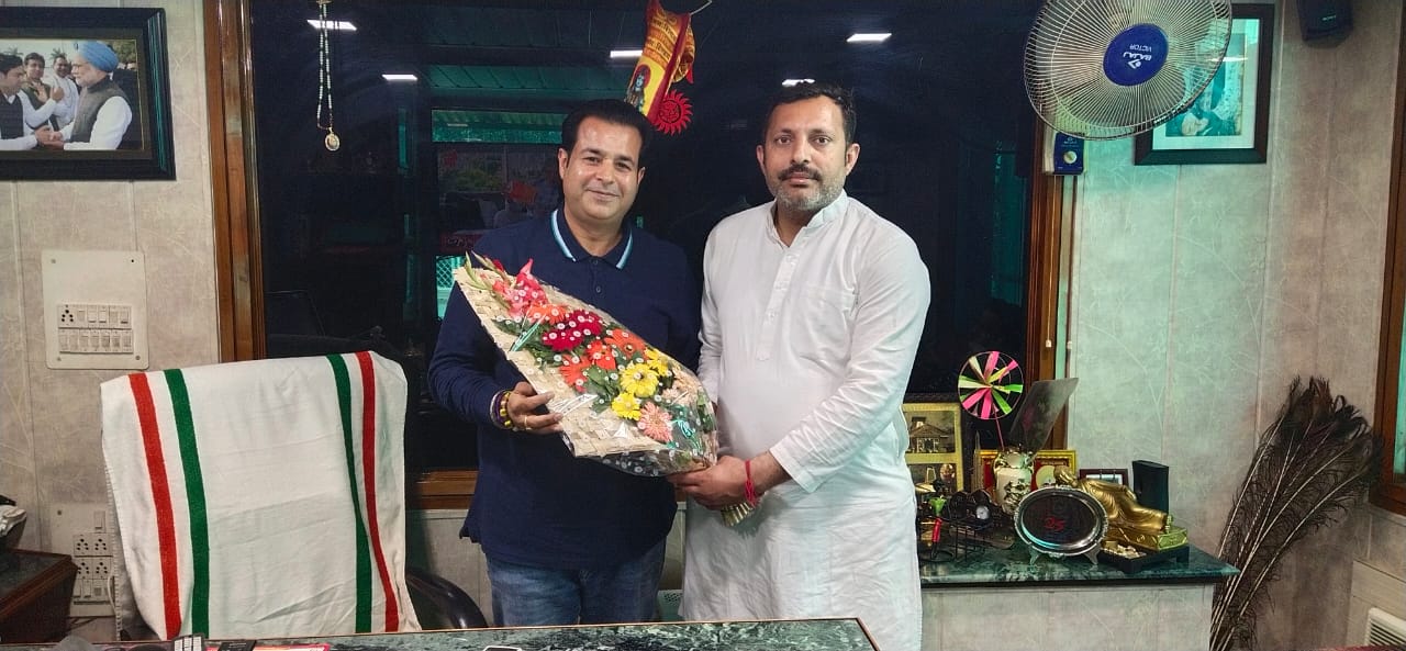 कांग्रेस के कार्यकारी जिलाध्यक्ष बने हिमांशु गाबा, बड़ा सवाल-प्रमोशन या डिमोशन