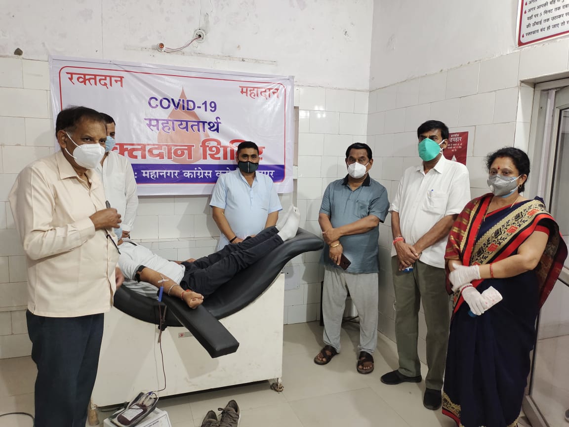 कोरोना पीड़ितों की मदद को आगे आई महानगर कांग्रेस